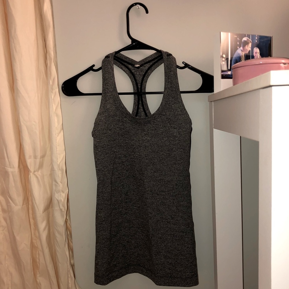 Lululemon Gray Racerback Tank